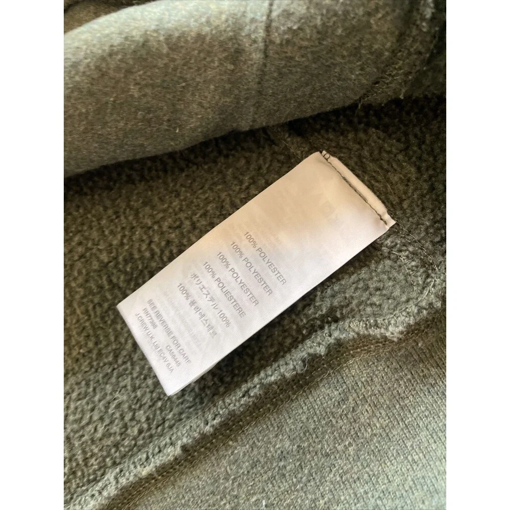 J. Crew heavy zip